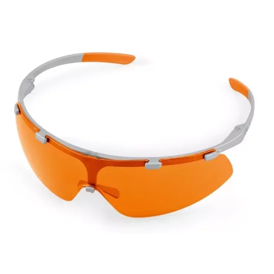 Stihl Advance Super Fit okulary ochronne - ochrona przed UV trzy kolory szkieł pomarańcz, przyciemniane, przezroczyste