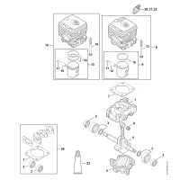 SH 56: skrzynia korbowa, cylinder