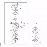 Gaźnik C1Q-S237 2-MIX