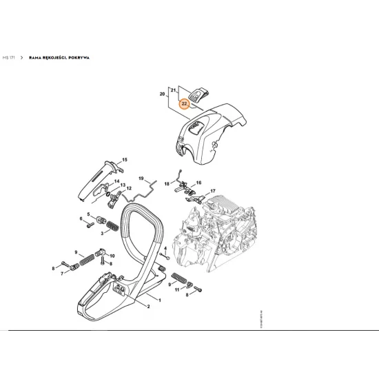 STIHL   Sprężyna 0000 141 4900