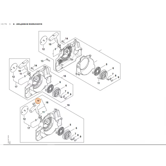 STIHL    Kołpak 0000 195 7001