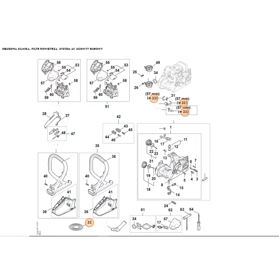 STIHL   Wąź 2,2x5,4 mm x 1 m, R5 0000 937 5006