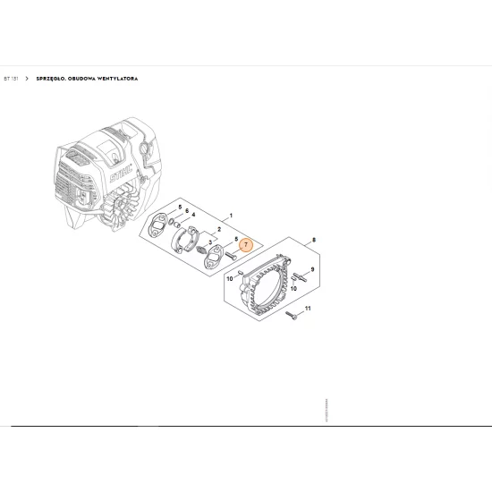 STIHL  Śruba z łbem sześciokątnym M6 0000 951 0600