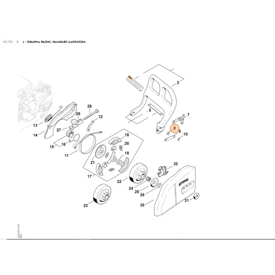 STIHL   Podkładka 0000 958 052