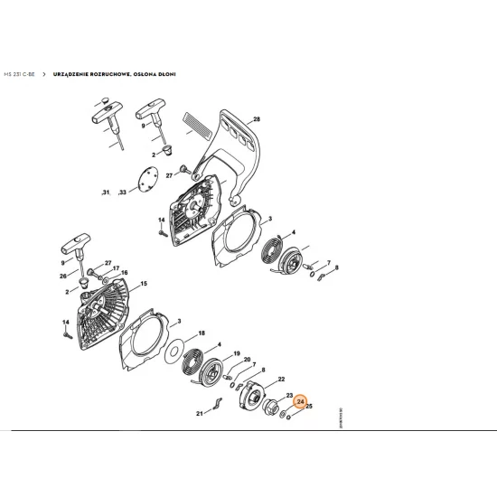 STIHL   Podkładka 0000 958 0810