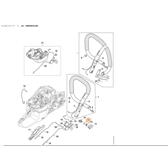 STIHL   Podkładka 0000 958 1511