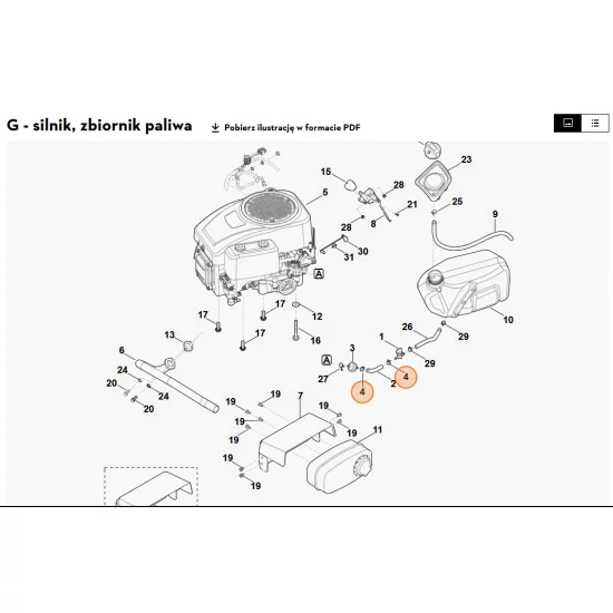 STIHL   Obejma zaciskowa 0000 988 9100