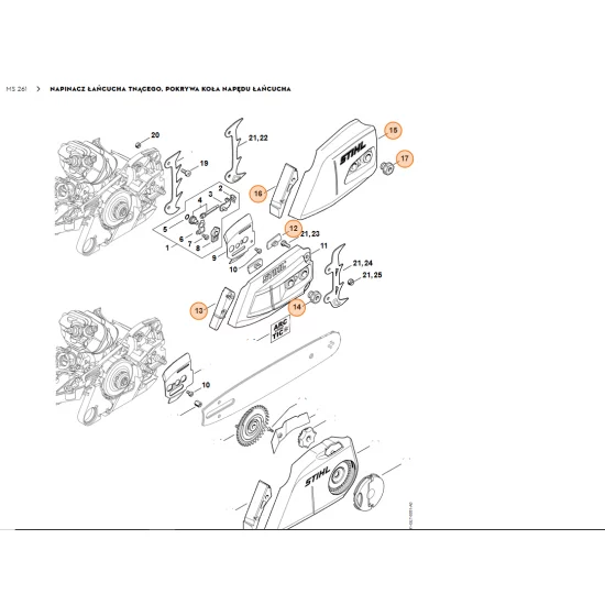 STIHL   Nakrętka M8 0000 995 0806