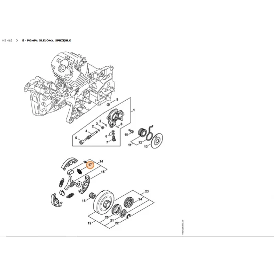 STIHL   Sprężyna naciągowa 0000 997 5609