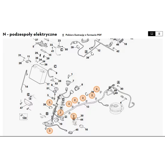 STIHL   Opaska zaciskowa 0751 010 7294