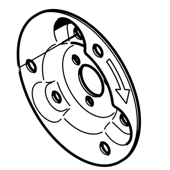 STIHL  Kołnierz - strona lewa 4601 711 8902