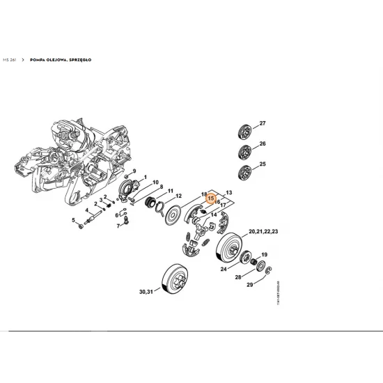 STIHL   Rozpieracz odśrodkowy 1121 162 0802