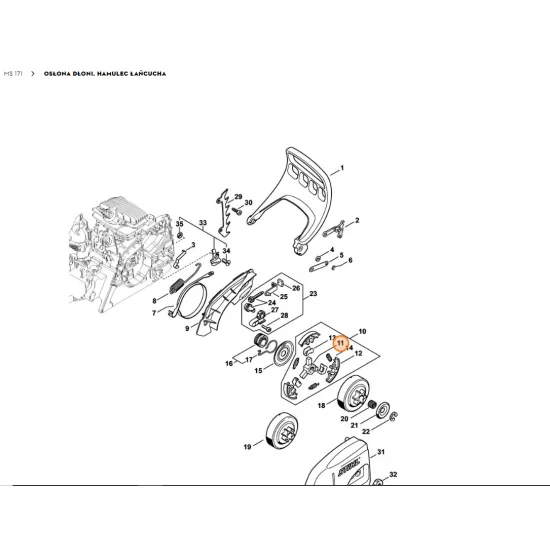 STIHL   Zabierak 1121 162 3201