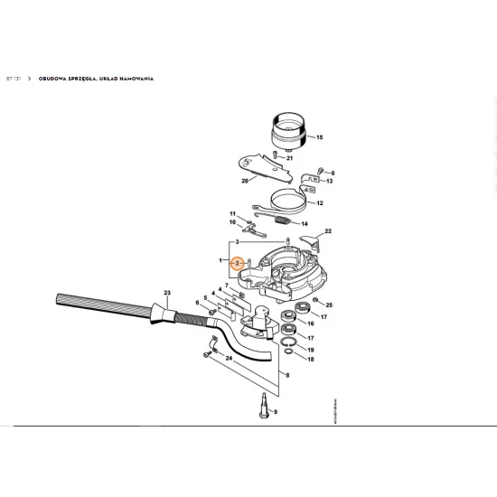 STIHL  Trzpień 1121 162 5200