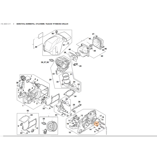 STIHL    Trzpień 1121 162 5205