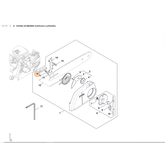 STIHL   Wkład 1123 021 2800