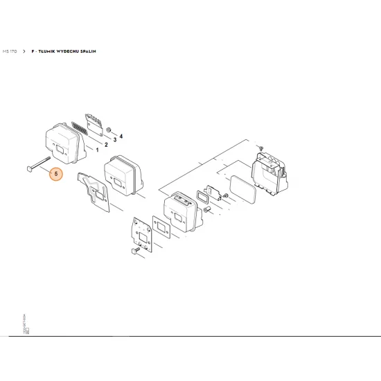 STIHL  Śruba M5x65 1123 148 1201