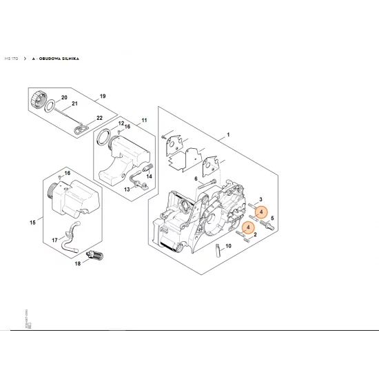 STIHL   Trzpień 1123 162 5205