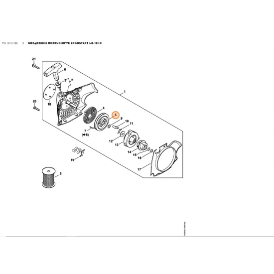 STIHL   Rolka linki 1123 195 0401