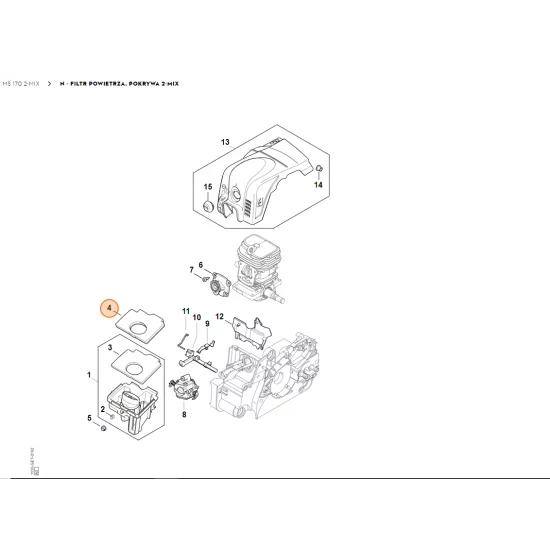 STIHL   Płyta filtrująca 1130 141 1703