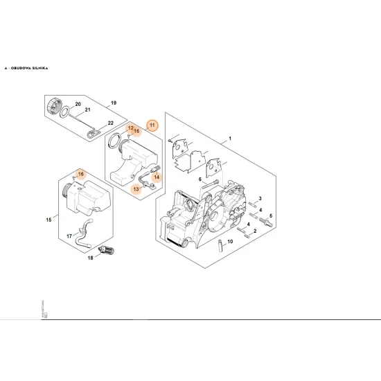 STIHL   Zbiornik oleju 1130 350 4400