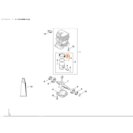 STIHL  Taśma napinająca 1130 893 2601