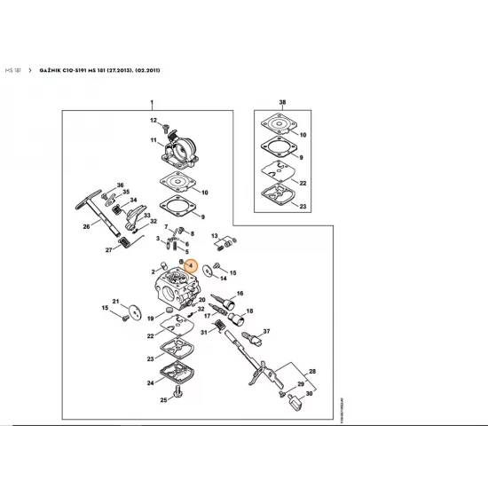 STIHL    Dysza stacjonarna 0.50 1132 121 5603