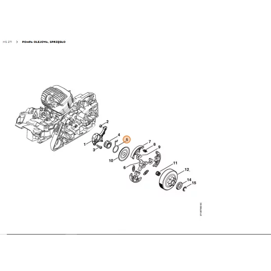 STIHL   Sprężyna 1133 647 2400