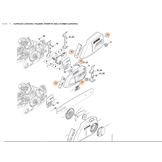 STIHL  Osłona 1135 656 1500