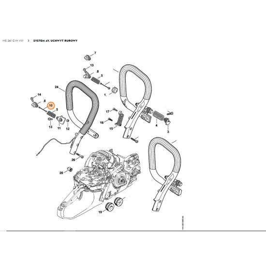 STIHL    Zabezpieczenie 1137 790 8100