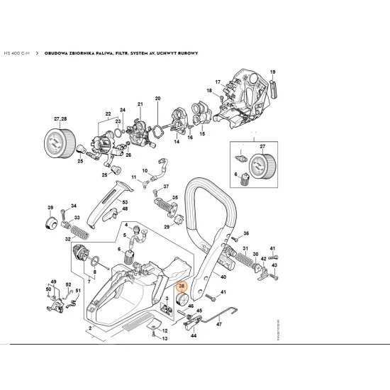 STIHL   Amortyzator 1138 791 5903