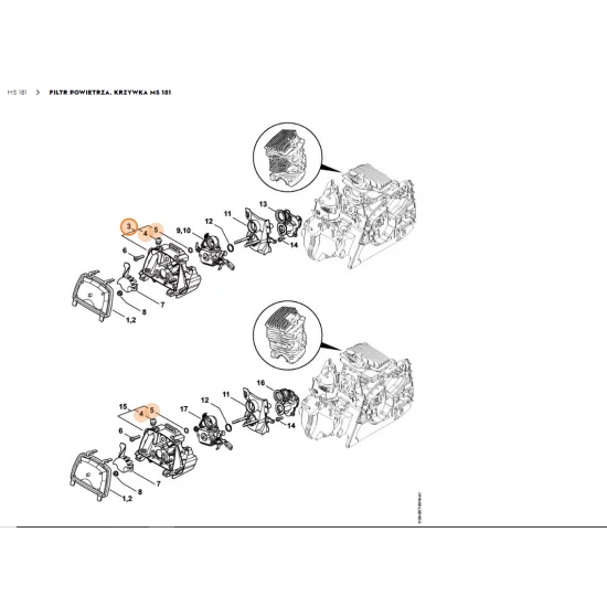 STIHL  Podstawa filtra (dno) 1139 120 3400