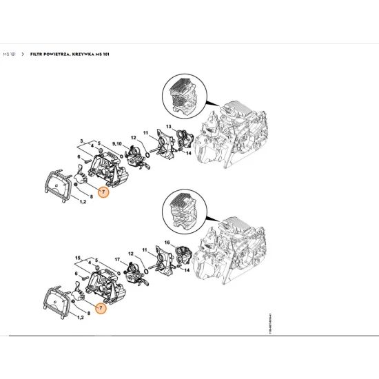 STIHL   Komora udarowa 1139 121 6900