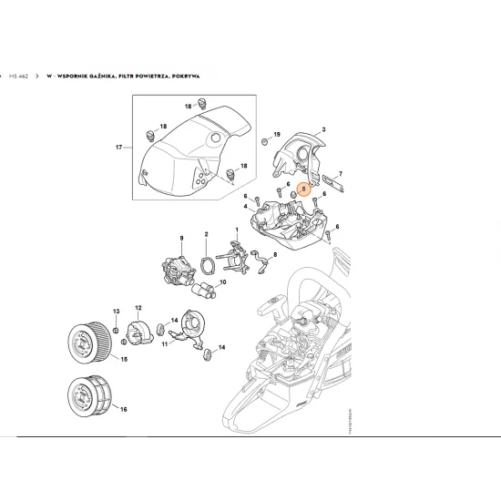 STIHL    Amortyzator 1139 791 5900