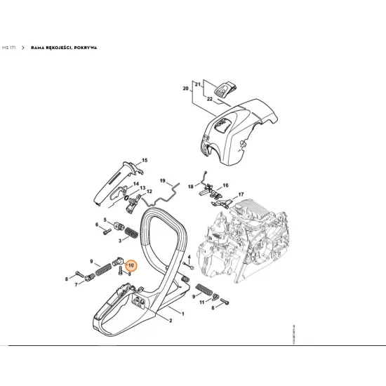 STIHL   Zatyczka antywibracyjna 1139 792 2903