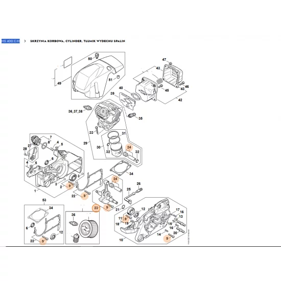 STIHL   Wał korbowy 1140 030 0409