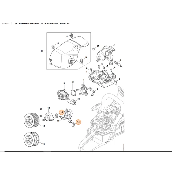 STIHL   Amortyzator 1140 122 9901