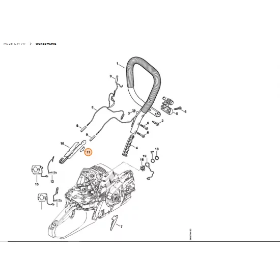 STIHL   Klamra 1140 431 0200