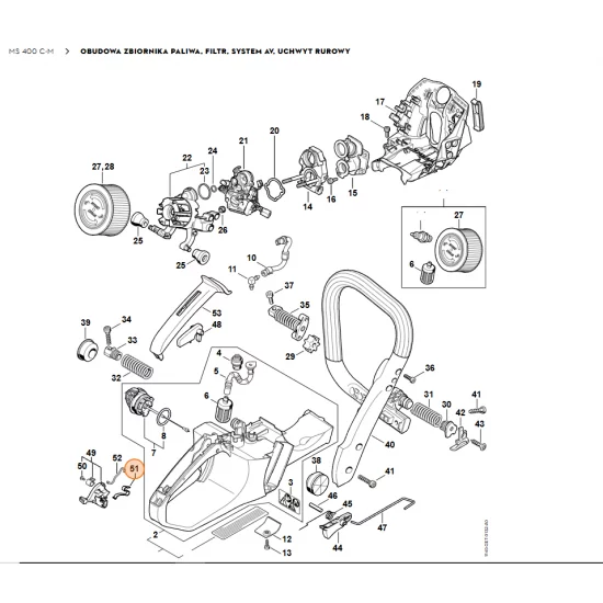 STIHL   Sprężyna zestykowa 1140 442 160