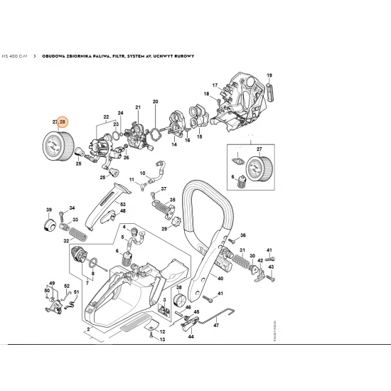 STIHL  Filtr powietrza PA 1141 120 1602