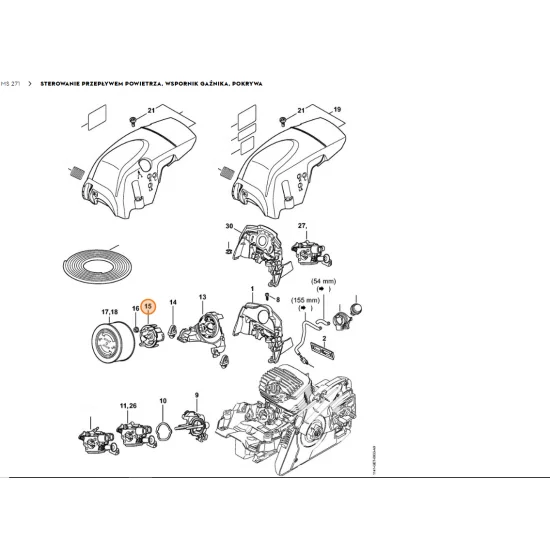 STIHL  Komora udarowa 1141 121 6900