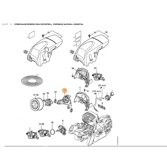 STIHL  Podstawa filtra (dno) 1141 141 0904