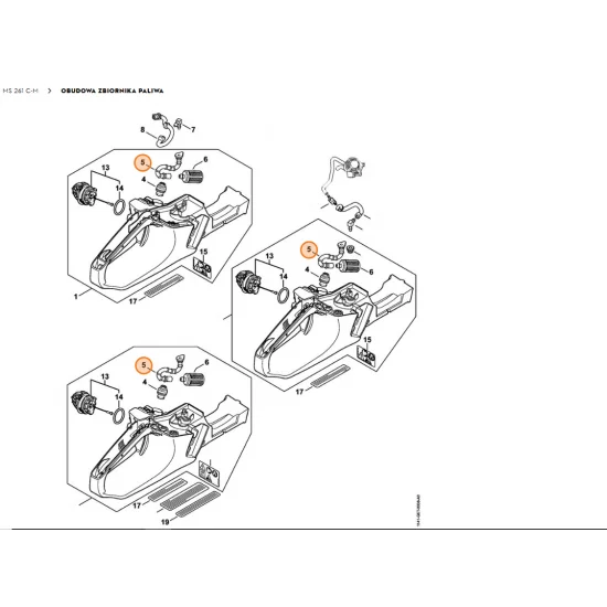 STIHL    Wąż 1141 358 7708