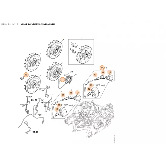 STIHL    Jednostka sterująca 1141 400 4738