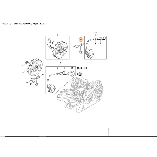 STIHL  Wiązka kabli 1141 440 3000