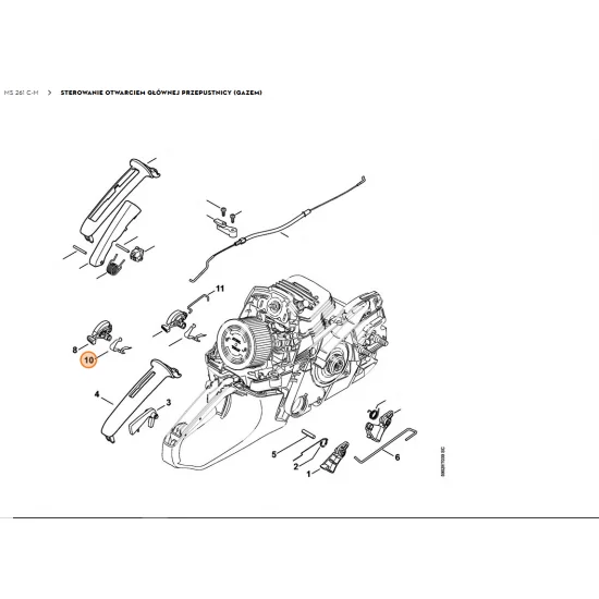 STIHL   Sprężyna zestykowa 1141 442 1620