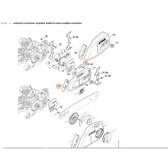 STIHL   Osłona 1141 656 1501