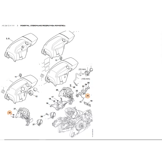 STIHL   Prowadnik kabla 1141 701 3300