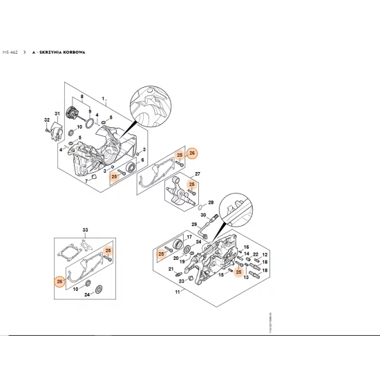 STIHL   Uszczelka 1142 020 9700