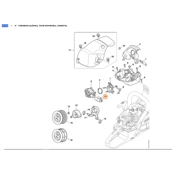 STIHL  Tulejka 1142 123 7500